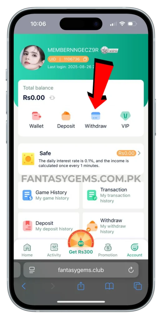 fantasy-gems-withdraw